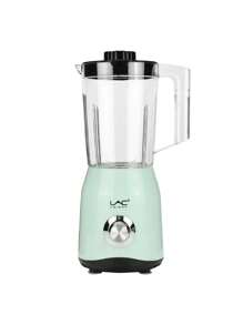 1 conjunto leve e compacto de 3 cores, processador elétrico de alimentos, liquidificador, extrator de suco com plugue UE, tons de rosa/verde/bege