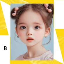 6 piezas de tableros de dibujo artístico, tableros de pintura de estudiante minimalistas mate de uso múltiple, paletas de acuarela, tableros de dibujo de patrones de pintura facial, reutilizables después de la limpieza - Tablero de práctica de dibujo pintado - Ver 5