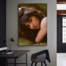 1pc Pop Charm Singer Clairo Poster Gallery Print Canvas Painting Home Decoration Living Room Frameless - Multicolor - View 5