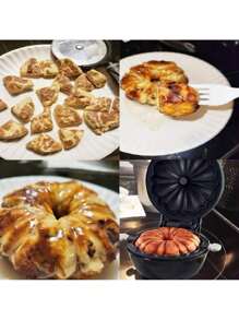 Mini Cake/Quiche Baking Machine Portable Non-Stick 110v Or 220v - ZALLUNA SC - màu đen - Xem 5