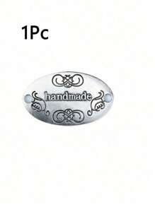 金属复古标签 DIY 包包衣服帽子缝纫标签服装配饰复古银青铜合金标签包包 DIY 配饰手工制作字母标签纽扣合金吊坠标签纽扣用于 DIY 珠宝制作缝纫服装装饰，金属纽扣标签吊坠 DIY 工艺手工制作配件工艺装饰手工服装配饰装饰 DIY 手工服装标签，DIY 珠宝配饰吊坠