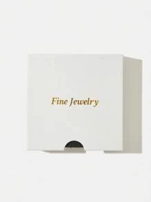 1 Pair Of 925 Silver Love Cubic Zirconia Earrings Heart Earrings Exquisite Fashion Jewelry Women Gifts - Silver - View 5