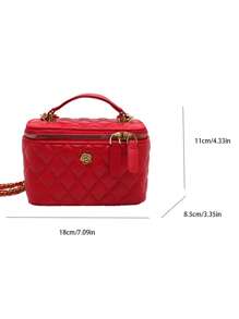 Handheld Women's Bag High-Quality Shoulder Bag 2025 Fashion Simple Box Bag Simple Shoulder Crossbody Bag, Suitable For Travel, Shopping, Dating, Female Gifts, Suitable For Beginners And White-Collar Workers, Very Suitable For Offices, Universities, Work, Business, Commuting, Outdoor, Travel And Outings