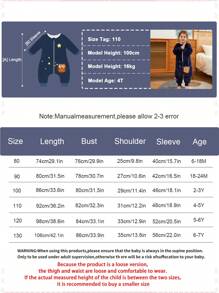 MICHLEY 1Pc Flannel Baby Sleeping Bag, Long Sleeve Zipper Wearable Sleeping Bag Suitable For Autumn And Winter Boys Girls Cute Casual Suitable For Fun And Vacation Baby Products
