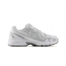 New Balance 740系列中性复古休闲鞋黑/银白/灰色男女运动鞋帆布鞋时尚舒适鞋慢跑日常休闲 - U740WM2 - 查看 5