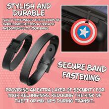 Marvel Luggage Tags Suitcase Baggage Identification Travel Name Address - Multicolor - View 3