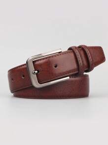 1 条男士优雅时尚百搭正装腰带，适合日常商务、旅游、就餐场合