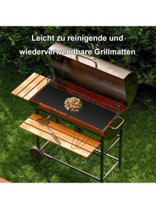 Non-Stick, Reusable Baking Mats - Perfect For Electric & Gas Ovens, Toasters, And Grills - Durable Kitchen Essentials For Outdoor BBQs & Cooking - Multicolor - View 6