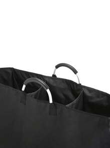 1 Oversized 70 Liter Polyester Faser Flaschenkasten - multifunktionaler Wäschekorb und Küchenorganizer, faltbar, Mehrzweck Küchenaufbewahrungsbox, Korb, Kasten und Behälter, Aufbewahrungsbox für die Ordnung Zuhause