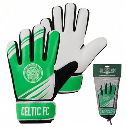Celtic F.C. Goalkeeper Gloves Non Slip Padded Palms Size 5 Or 7 Football Celtic Gift
