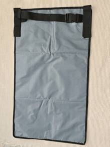 1pc Toddler Airplane Footrest, Kids Travel Bed, Toddlers Portable Foot Rest Hammock For Flights, Kids Bed Airplane Seat Extender, Leg Rest For Children To Lie Down On Plane - Grey - View 12