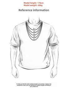 A Piece Of Attractive Stainless Steel Bead-Decorated Snake Chain Men's Necklace For Daily & Street Style