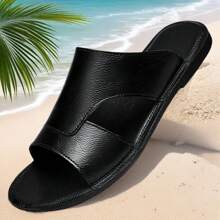 Herren modische Outdoor Sommer Schlupfsandalen, koreanischer Stil, personalisiert, Große Größen, leichte Pantoffeln