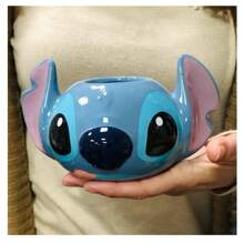 Stor 3D Stitch Lilo and Stitch  馬克杯 350 毫升 - 西班牙（半島）地區 24/48 小時內發貨 - 藍色 - 查看 3