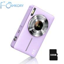 CAMKORY 4400MP Full HD 1080P Digital Camera, With 32GB Memory Card, 700mAh Rechargeable Battery, 16X Optical Zoom, Image Stabilization, Compact And Portable, Suitable For Beginners, Boys And Girls - Camera + Memory Card - View 15