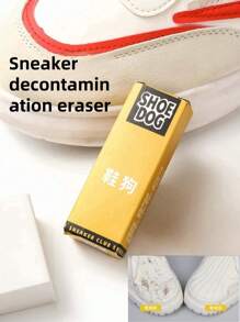 1PC Suede Eraser, Shoe Cleaning Sponge, Waterproof Cleaner For Leather, Nubuck, Sneakers