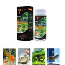 100X  7 In 1 AQUARIUM PH TEST KIT TEST STRIPS TROPICAL FISH TANK WATER TESTER - Multicolor - View 4