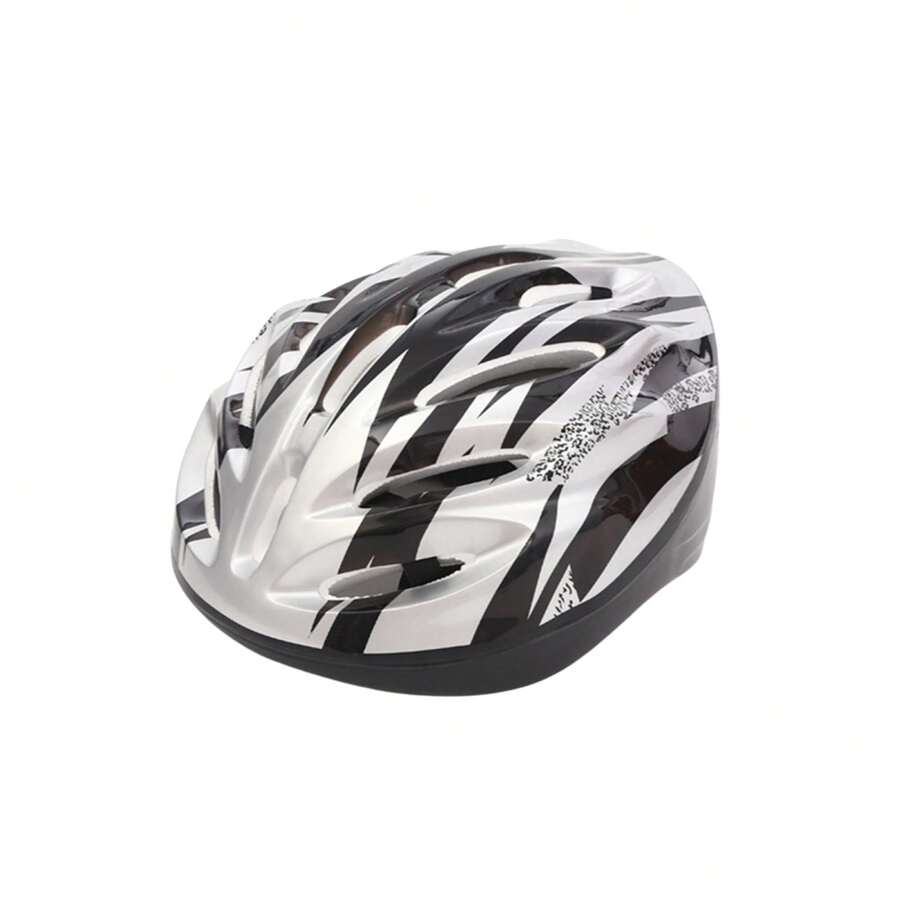 Adult Bike Helmet, Adjustable Multi-Sport Protective Mountain Road Cycling Helmet For Men Women - Silver - View 1