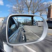 2pcs Adjustable 360° Convex Car Blind Spot Mirror, High Definition Glass Fisheye Blind Spot Mirror Suitable For Cars, Trucks, SUVs