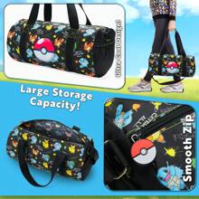 pokemon Gym Bag Pikachu Duffle Large Holdall - Multicolor - View 5