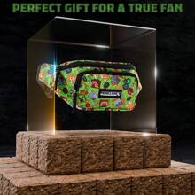 Minecraft Fanny Bag Pack Gamer Multi-Coloured Taille Unique Waist - Multicolor - View 2