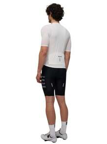 HISERWA 2025 Pro Team Premium Quality Cycling Jersey For Men, Contrast Color Design, Outdoor Sports Cycling Apparel For Spring/Summer, Made Of Nylon High Elastic Soft Fabric, Quick Dry, Breathable, Professional Bicycle Short Sleeve Outfit With Reflective Strips, Suitable For All Seasons Outdoor Cycling