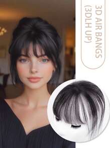 360° Cover Clip In Bangs Hair Fake Bangs Clip In Hair Extensions For Women Hair Bangs Clip In For Daily Use
