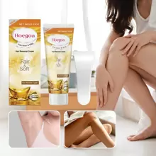 1 件/2 件姜黄脱毛膏温和脱毛可用于全身，软化毛发，去除腿毛、腋毛，温和清洁皮肤自我护理