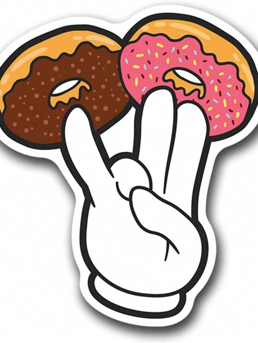 Dirty Shocking Shock Stickers For Suitcases Refrigerators Computers Cars And Trucks Pins - White - View 1