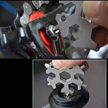 1pc Snowflake Design Motorcycle Wrench