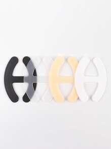 1pc/4pcs/8pcs/12pcs/16pcs/20pcs 4-Color H-Shape Bra Strap Clips, Non-Slip Crossed Bra Straps, Hidden Bra Accessories
