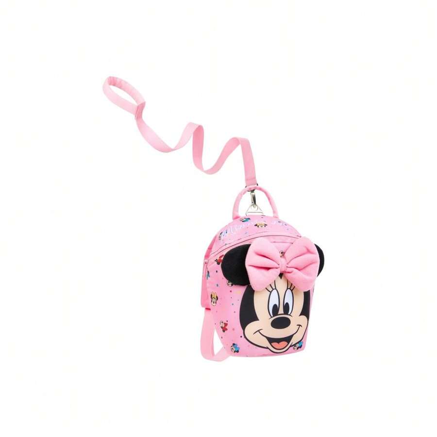 Disney Toddler Backpack With Reins Minnie Mouse Child Harness 1-4 Years - Pink - View 1