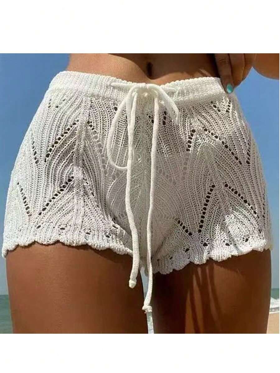Women Shorts - White - View 1