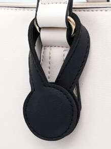 1pc Portable Strong Magnetic Clip, Solid Color Minimalist Fashion Bag Charm/Accessory, Suitable For Storing Hats, Scarves, Masks, Glasses Outdoors And On Vacation