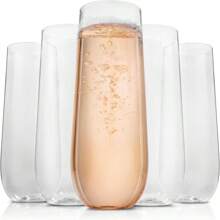 3 件可重复使用的亚克力饮水杯，派对玻璃杯，适用于冰沙、啤酒、冰咖啡，可用洗碗机清洗且防碎，