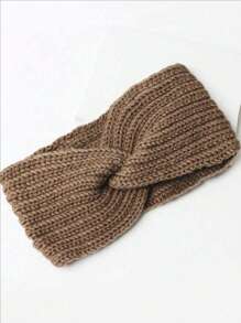 1/3 件女士针织头带，多色，温暖舒适，适合日常使用发带头巾头带吸汗带 - 彩色 - 查看 11