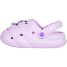 Lilac Clog Sandal With Optimal Ventilation, Modern Design And Non-Slip Sole For Girls