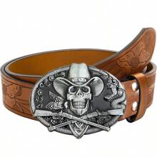 1pc Western Style Vintage Business Casual leren riem