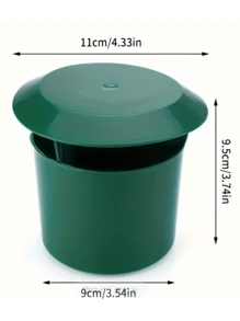 Plastic Snail Cage - Slug Catcher Trap Tool - Animal Pest Trapper Control, No Harm To Vegetable And Flower Green