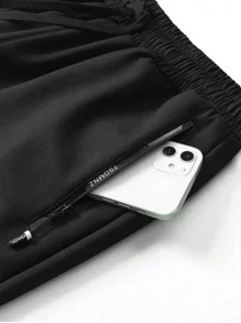 Unisex Windproof Waterproof Soft Shell Thermal Lined Outdoor Sports Pants, Casual Trousers For Hiking In Autumn & Winter