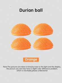 Half Yoga Ball, Balance Training Ball With Anti-Slip Texture. Used For Balance Training, Auxiliary Exercise, Foot Massage, Muscle Relaxation, And Stress Relief Gym Accessories