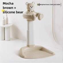 Baby Stehdusche Gadget, Baby- und Kleinkind-Duschablage Anti-Fall und Anti-Rutsch, Baby-Gesäß-Duschgadget Stützablage