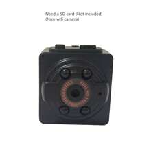 1 pezzo Fotocamera compatta ultra grandangolare mini con visione notturna a infrarossi, rilevamento del movimento - Portatile, controllo touch, batteria ricaricabile, adatta per sport all'aperto e fotografia aerea, fotocamera per sport all'aperto | Fotocamera con obiettivo circolare | Fotocamera con schermo touch