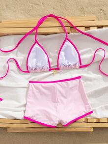 Conjunto de bikini de estilo europeo y americano nuevo para mujeres