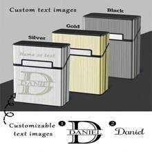 1 szt. Niestandardowe grawerowanie etui na papierosy ze stali nierdzewnej, spersonalizowane etui na papierosy ze stali nierdzewnej, spersonalizowany prezent dla mężczyzn, prezent dla męża, prezent dla chłopaka, prezent dla taty, prezent dla mężczyzn, prezent na dzień ojca, prezent dla dziadka, prezent urodzinowy dla niego spersonalizowane niestandardowe imię, walentynki, pieczęć dekoracyjna na walentynki, grawerowane, nierdzewne, wysokiej jakości, odporne na pleśń, spersonalizowane, wyjątkowe idealne prezenty dla niego chłopaka, taty, mamy, dziewczyny, przyjaciół