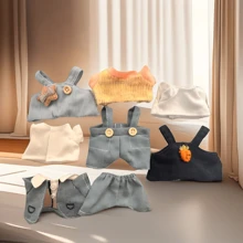 ملابس ولوازم الدمى متناسبة مع دمى المقاس 15/17 سم، مناسبة للحقائب والمفاتيح والتعليقات والديكورات وهدايا عيد الميلاد (الملابس فقط)