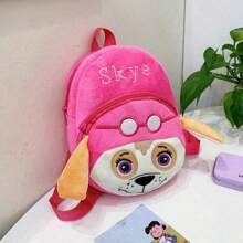 Mochila con diseño de dibujos animados, que presenta a los personajes Chase, Rocky, Skye y Rubble, perfecta para viajes, actividades al aire libre y uso diario, ideal para fans de