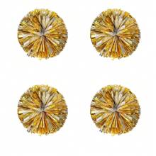 2PCS/1Pair Cheerleading Flower Ball, Bright Colors, Thickened And Encrypted, With A Ring Buckle For More Firm ,Cheer Dance Competition Supplies, Cheerleading Party Supplies, Fancy Cheering Prom Fancy Cheer Cheerleading Flower Ball