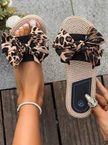 Women's Flat Soft Indoor Slippers, New Fashion Casual Beach Outdoor Wear Sandals, Non-Slip Low Heel Flat Shoes, Spring/Summer
