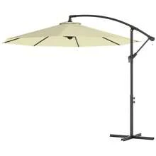 1 Pc Outdoor Beach Umbrella, Double-Sided Sun Umbrella, Large Sunshade Umbrella, Dia.116.1" X 98.4"H, Cover A Wide Range Of Sunlight, The Handle Can Be Raised And Lowered 360 Degrees To Adjust The Umbrella